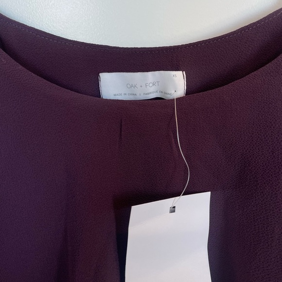 Oak & Fort - Brand New Mid Purple Dress - Picture 2 of 2